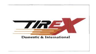 Trademark TIREX Domestic & International