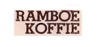 Trademark RAMBOE KOFFIE