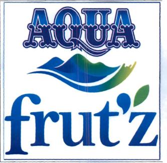 Trademark AQUA frut'z