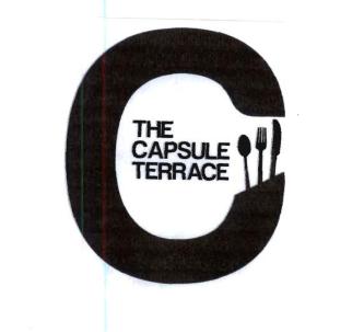 Trademark THE CAPSULE TERRACE + Logo