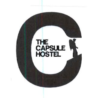 Trademark THE CAPSULE HOSTEL + Logo