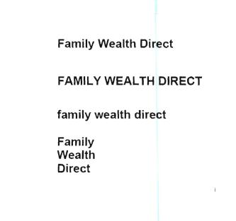 Trademark FAMILY WEALTH DIRECT