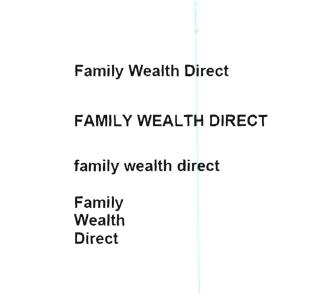 Trademark FAMILY WEALTH DIRECT