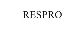 Trademark RESPRO