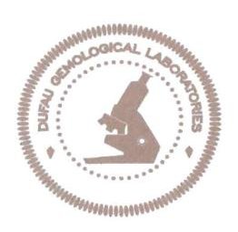 Trademark DUFAU GEMOLOGICAL LABORATORIES + LOGO