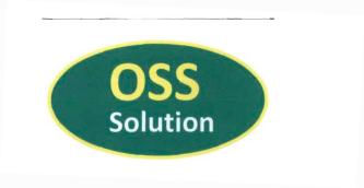 Trademark OSS SOLUTION + Logo