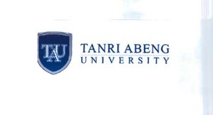 Trademark TANRI ABENG UNIVERSITY + LOGO TAU + LUKISAN PERISAI