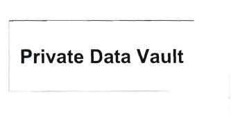 Trademark PRIVATE DATA VAULT