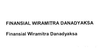 Trademark FINANSIAL WIRAMITRA DANADYAKSA