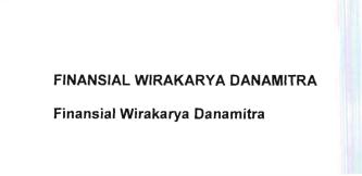 Trademark FINANSIAL WIRAKARYA DANAMITRA