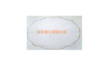 Trademark BUBUMBOE