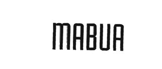 Trademark MABUA