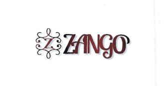 Trademark ZANGO & Logo