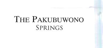 Trademark The Pakubuwono Springs