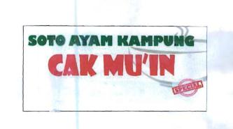 Trademark SOTO AYAM KAMPUNG CAK MU'IN