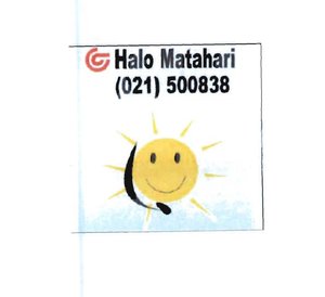 Trademark HALO MATAHARI (021) 500838 + LOGO