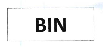 Trademark BIN