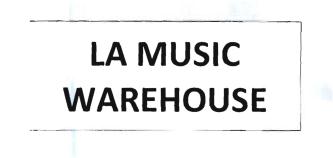 Trademark LA MUSIC WAREHOUSE