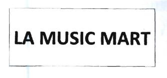 Trademark LA MUSIC MART