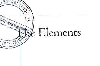 Trademark THE ELEMENTS