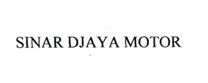 Trademark SINAR DJAYA MOTOR