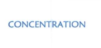 Trademark CONCENTRATION