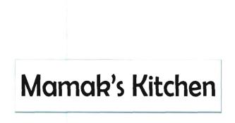 Trademark MAMAK'S KITCHEN