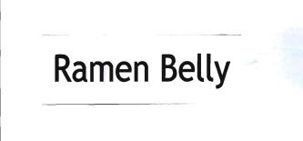 Trademark Ramen Belly