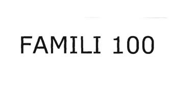 Trademark FAMILI 100