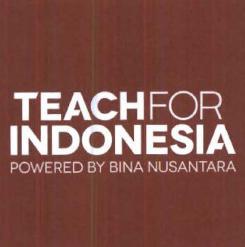 Trademark TEACH FOR INDONESIA