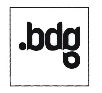 Trademark LOGO BDG