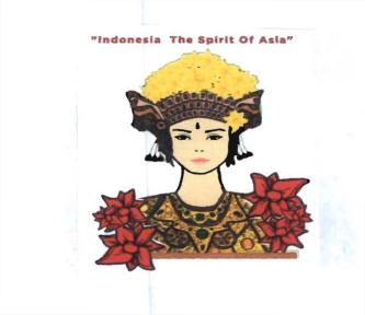 Trademark INDONESIA THE SPIRIT OF ASIA + GAMBAR