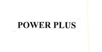 Trademark POWER PLUS