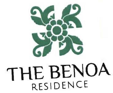 Trademark THE BENOA RESIDENCE + LOGO