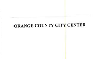 Trademark ORANGE COUNTY CITY CENTER