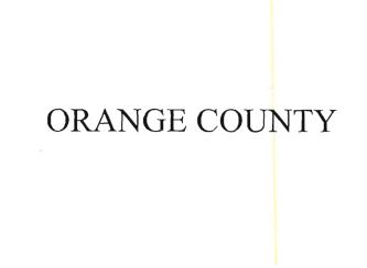 Trademark ORANGE COUNTY