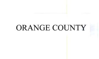 Trademark ORANGE COUNTY