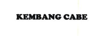 Trademark KEMBANG CABE