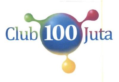 Trademark CLUB 100 JUTA