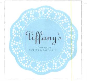 Trademark TIFFANY'S HOMEMADE SWEETS & SAVOURIES