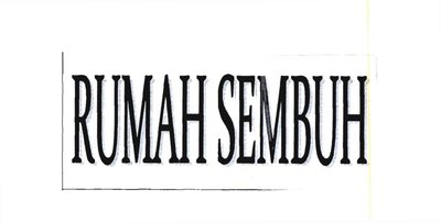 Trademark RUMAH SEMBUH