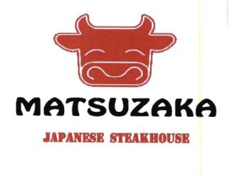 Trademark MATSUZAKA JAPANESE STEAKHOUSE + LOGO