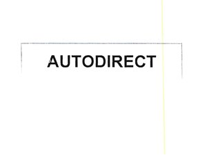 Trademark AUTODIRECT