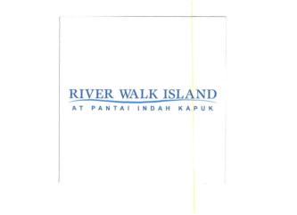 Trademark RIVER WALK ISLAND AT PANTAI INDAH KAPUK