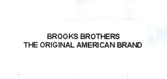 Trademark BROOKS BROTHERS THE ORIGINAL AMERICAN BRAND