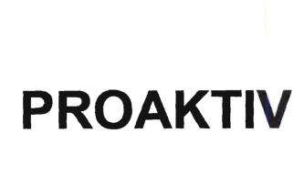 Trademark PROAKTIV