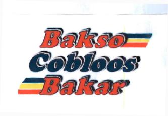 Trademark BAKSO COBLOOS BAKAR