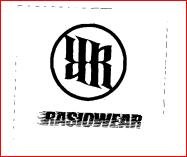 Trademark RASIOWEAR + LOGO