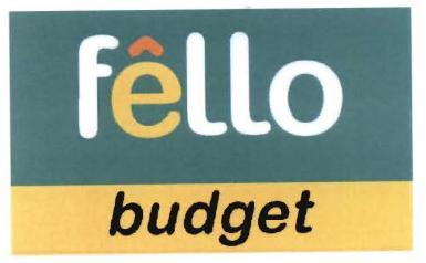 Trademark FELLO BUDGET + LOGO