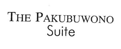 Trademark THE PAKUBUWONO SUITE